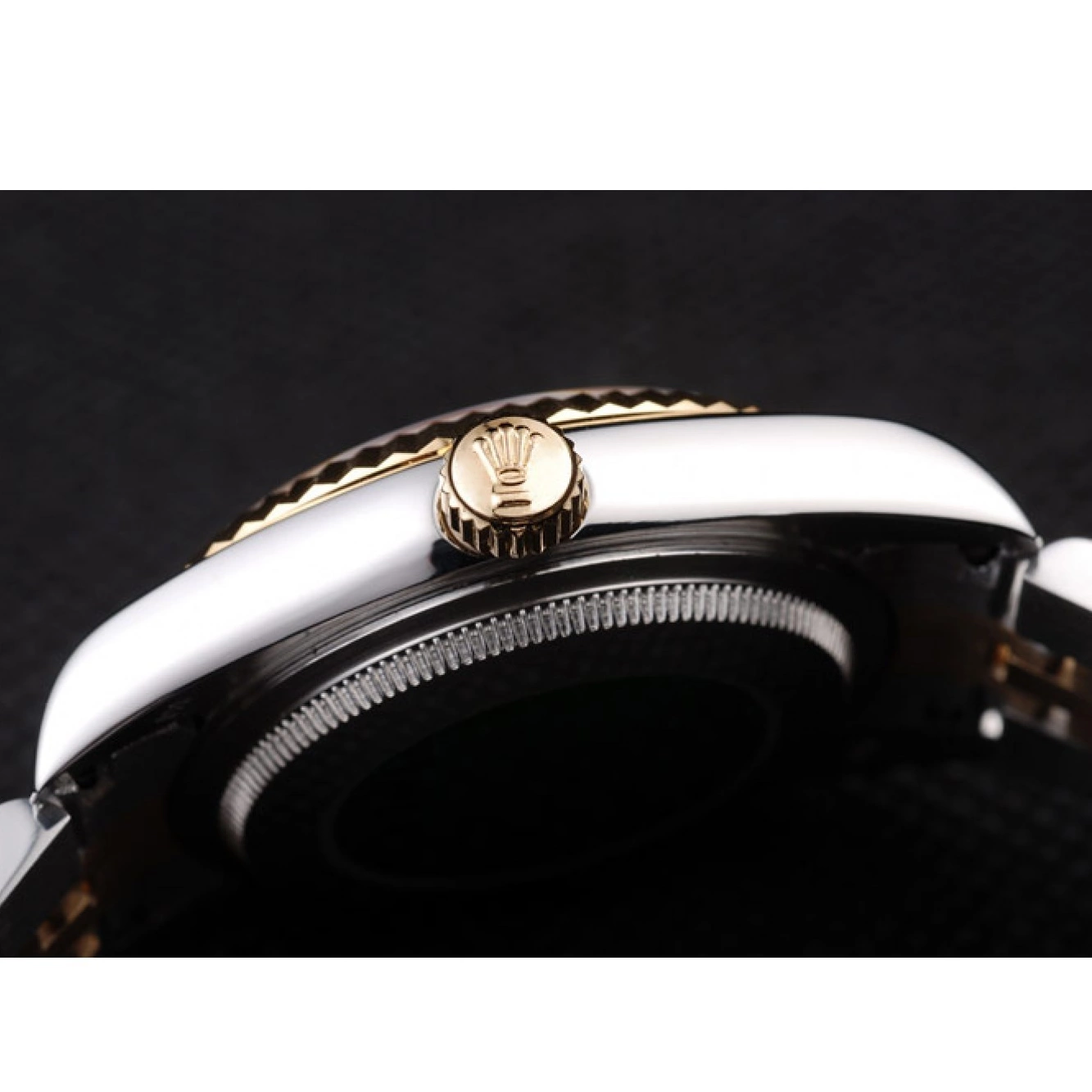 Rolex aaa copy 18k Steel Silver Gold Tone 98084 Stainless DateJust Rolex Two Dial Plated 0523